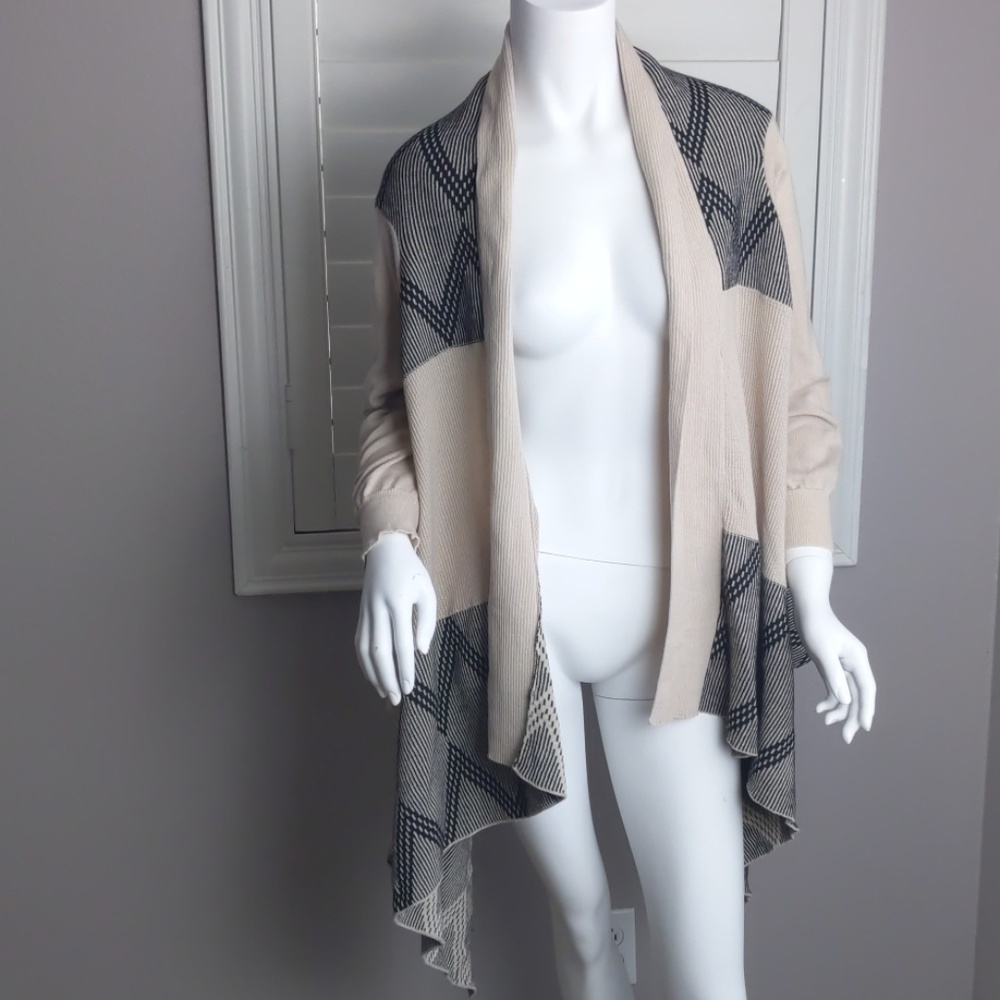 Anama knit open front waterfall front cardigan
